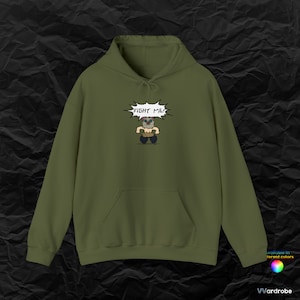 Boar Boy Ino.suke Hashibiro comic D.Slayer anime inspired comfiest hoodie &#39;&#39;FIGHT ME!&quot;