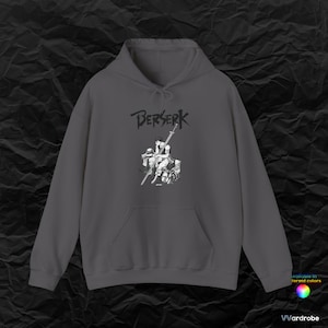 Berserker Gutsu with Sword Dragon Slayer inspired art cozyest hoodie