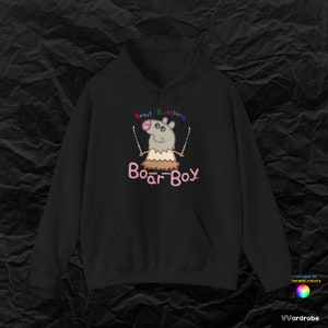 Boar Boy Ino.suke Hashibiro - D.Slayer + &#39;&#39;Pig Family&#39;&#39; inspired funny drawn &#39;&#39;Beast Breathing&#39;&#39; slayer cozyest hoodie