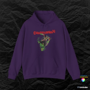 Chainsaw Denji Man Brutal hoodie - anime inspired artwork - cozyest anime fans hoodie