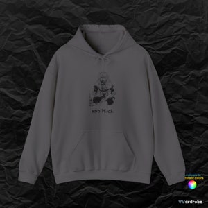 Thorfinn Saga of Vinland anime inspired comfy hoodie - Overcome yourself and find peace - thorfinn / askeladd / thors / manga / viking