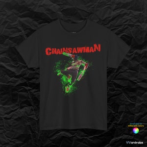 Chainsaw Denji Man Metal t-shirt - anime inspired artwork - heavy cotton anime t-shirt