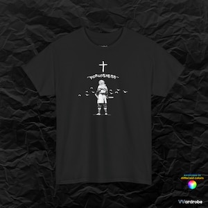 Saga of Vinland Thorfinn&#39;s Forgiveness - Wearable Poetry heavy cotton t-shirt