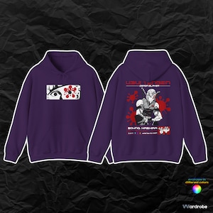 Tengen&#39;s Muscle Ninju Muki-Muki mice D.Slayer inspired artwork - Double Sided print - cozyest Sound Hashira hoodie
