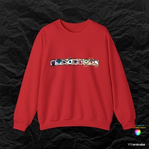D.Slayer anime inspired Pixel Art Hashira&#39;s stare collection eye-catching sweatshirt