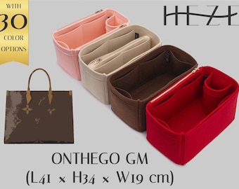 OnTheGo GM Tote Bag Organizer - Felt Insert with Multiple Pockets