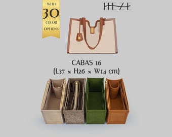 Organizador de bolsos Cabas 16, organizador de bolsos de fieltro