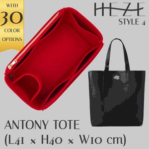 Antony Tote Compatible Bag Shaper - Deluxe Felt Organizer Insert - Tote Bag Insert - Durable Felt Bag Organizer