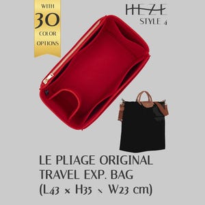 Erweiterbarer Organizer-Einsatz für Reisetaschen, Reisetaschen-Organizer aus Filz, Taschenformer
