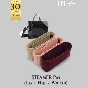 Organizador de bolsas Steamer PM con inserto de fieltro y 36 opciones de color.