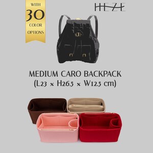 Mittelgroßer Caro-Rucksack-Organizer-Einsatz, Rucksackfutter aus Filz, Taschenorganizer mit Tabletfach