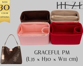 Bag Organizer Insert: Felt for Graceful PM Tote (Custom Fit)