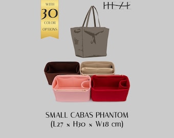 Small Cabas Phantom Organizer Insert, Felt Tote Bag Organizer