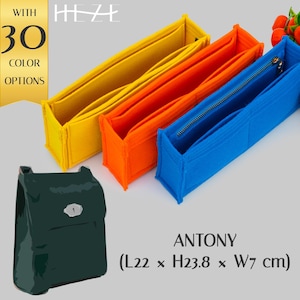 Elegant Felt Purse Insert for Antony Bag – Customizable Handbag Organizer with Color Options