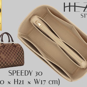 Speedy 30 Compatible Bag Storage Organizer - Custom Felt Insert - Tote Bag Organizer - Custom Insert