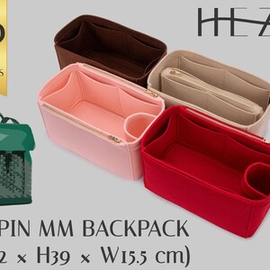 Inserto per zaino Alpin MM - Organizer in feltro con tasche multiple e portaborraccia