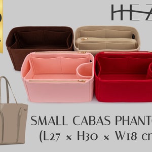 Custom Felt Bag Organizer for Small Cabas Phantom | Versatile Organizer with Pocket Options | Elegant and Durable Design
