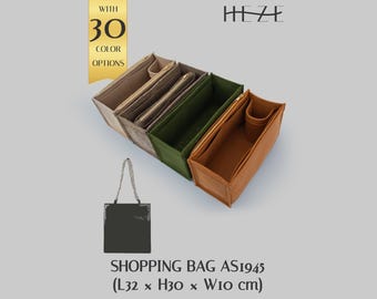 Shopping Bag AS1945 Organizer Insert, Felt Tote Bag Organizer
