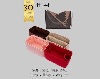 Soft Shopping Bag Organizer Insert, Felt Tote Bag Organizer for Handbag