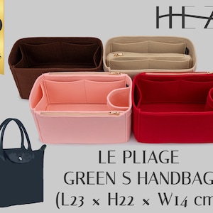 Le Pliage Green S Handtasche Custom Bag Organizer & Handtaschen-Former - Langlebig, Elegante Passform