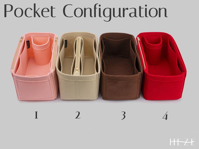 Bag Organizer for Liz Shopper Medium: Felt Insert - Lightweight, Durable image 7