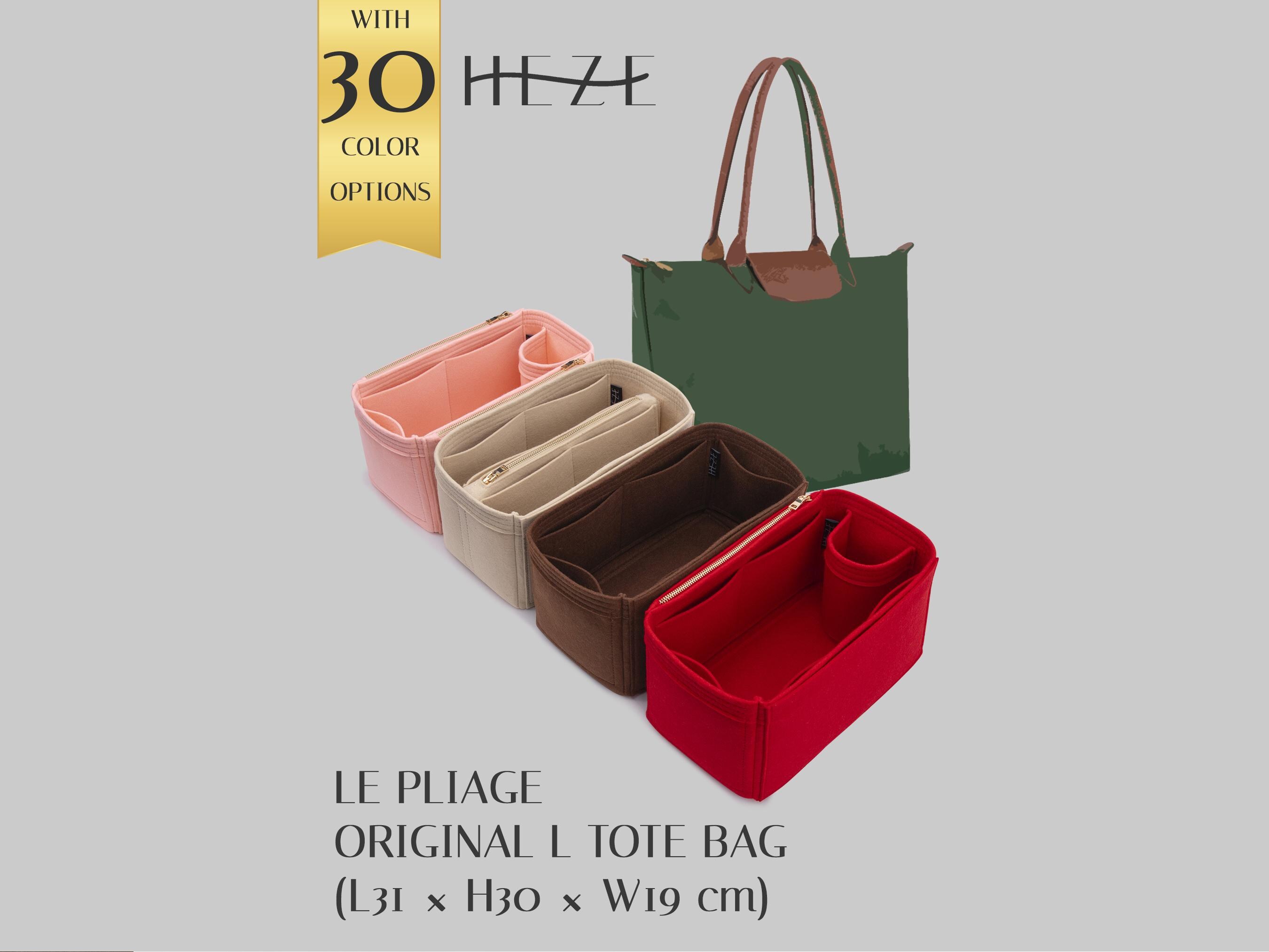 Le Pliage Original L Tote Bag Organizer Insert, Felt Tote Bag