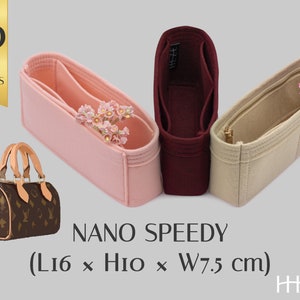 1-138/ LV-Nano-Speedy-M81213) Bag Organizer for LV Nano Speedy
