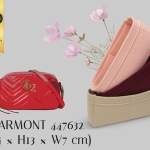 Organisateur en feutre personnalisable pour sac à main Marmont 447632 - Organisateur avec poches et options de couleur