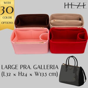 Customizable Felt Purse Organizer for Large Galleria Bag - Multi-Pocket, Durable Bag Insert, Small Bag Insert, Large Tote Bag Organizer