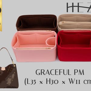 Customizable Felt Insert Organizer for Graceful PM Tote – Deluxe Bag Shaper