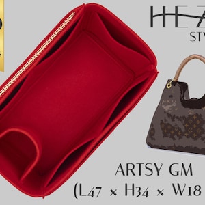 Organizador de bolsos Artsy GM con inserto de fieltro, bolsillos y portabotellas imagen 1