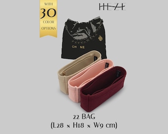 Organizer Insert for 22 Bag, Felt Tote Bag Organizer Insert