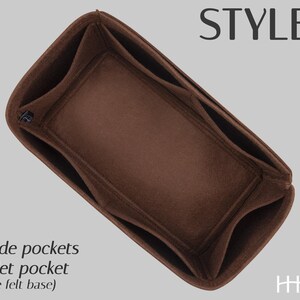 Bag Organizer for Liz Shopper Medium: Felt Insert - Lightweight, Durable image 12