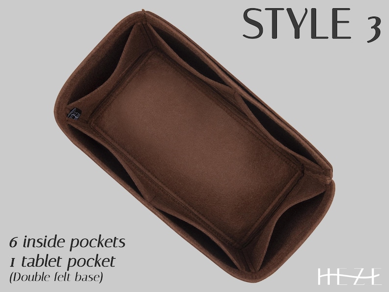 Bag Organizer for Liz Shopper Medium: Felt Insert - Lightweight, Durable image 12