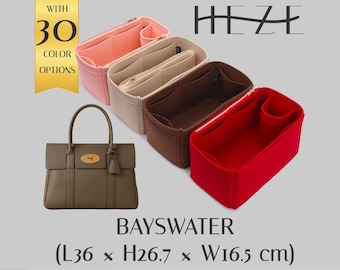 Handtascheneinsatz: Benutzerdefinierte Filz Organizer für Bayswater - Multipocket Design