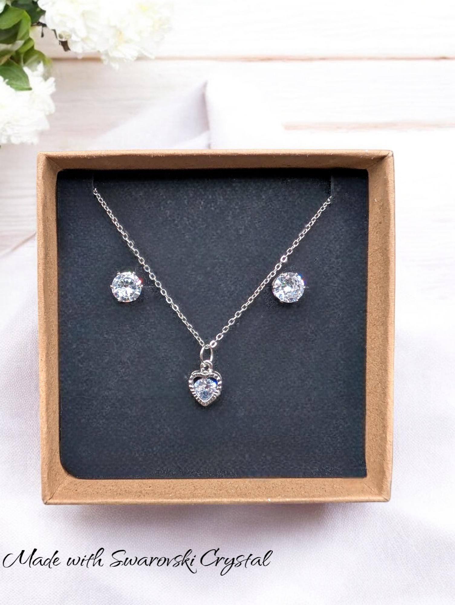 Swarovski Heart Box - Etsy