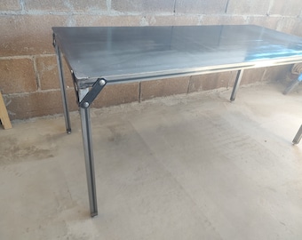 Minimalist Metal Coffee Table