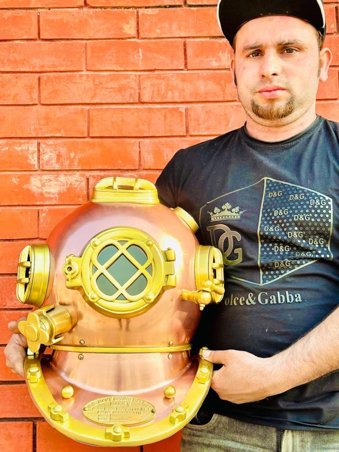 Royal Navy Diving Divers Helmet Mark V Replica Diving Etsy