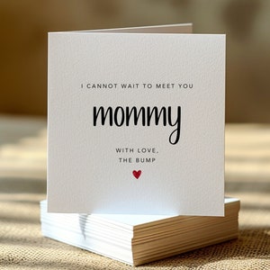 Carte de fête des mères imprimable pour future maman, cadeau de fête des mères, pour fille enceinte, femme enceinte, petite amie enceinte MD31