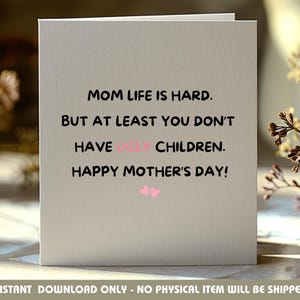 Eerste Moederdagkaart, Happy 1e Moederdagkaart As My Mummy, Eerste Moederdagcadeau, Moederdagkaart voor nieuwe moeder, Instant Download MDS12