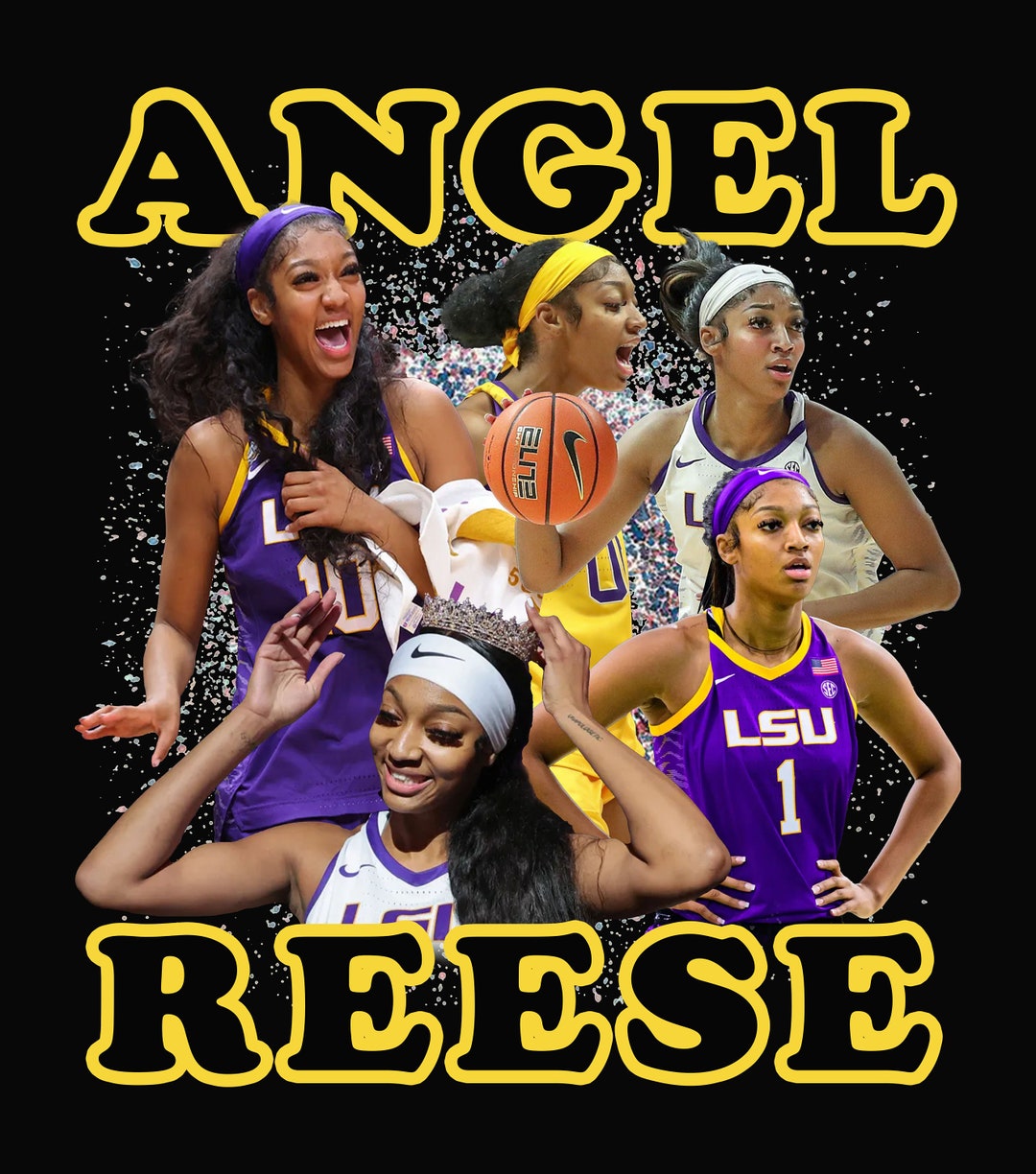 Angel Reese T Shirt Design PNG Instant Download 300 Dpi Png - Etsy