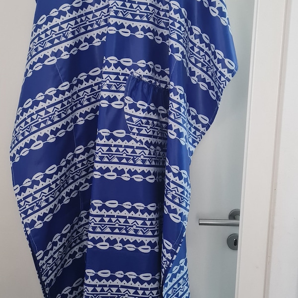Kimonoärmel afrikanisches Kleid, Maxikleid Strandkleid Sommerkleid Kaftan
