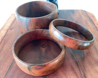 Wood Bangles