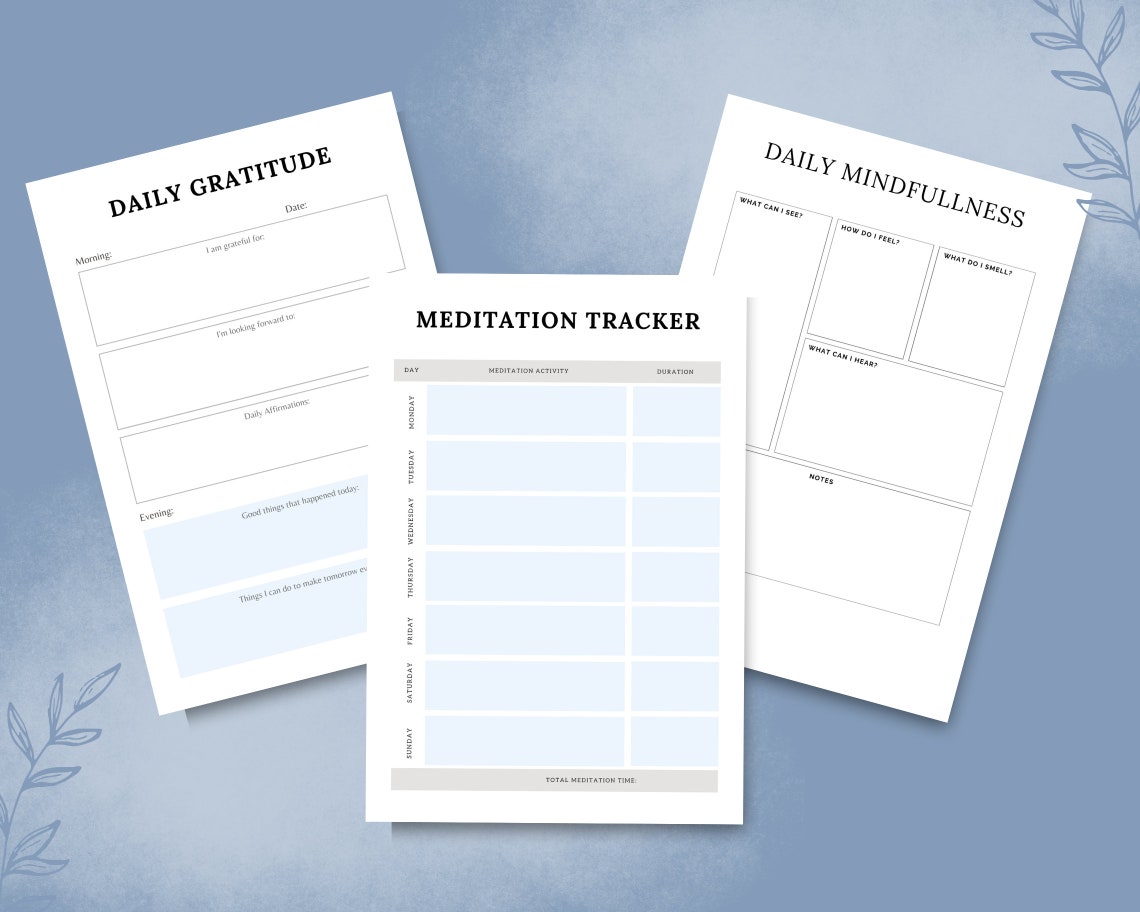 Yoga Journal Template Yoga Journal Yoga Journal Download Meditation