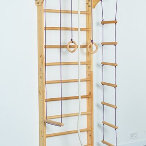 Sport Ladder Made of Natural Wood for Kids and Adults - Etsy
