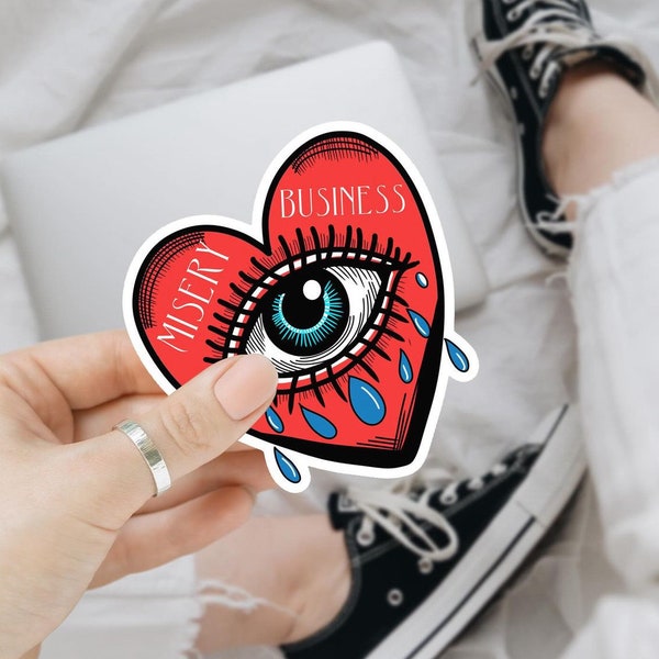 Misery Business Sticker | Hayley Williams | Emo | Soft Grunge