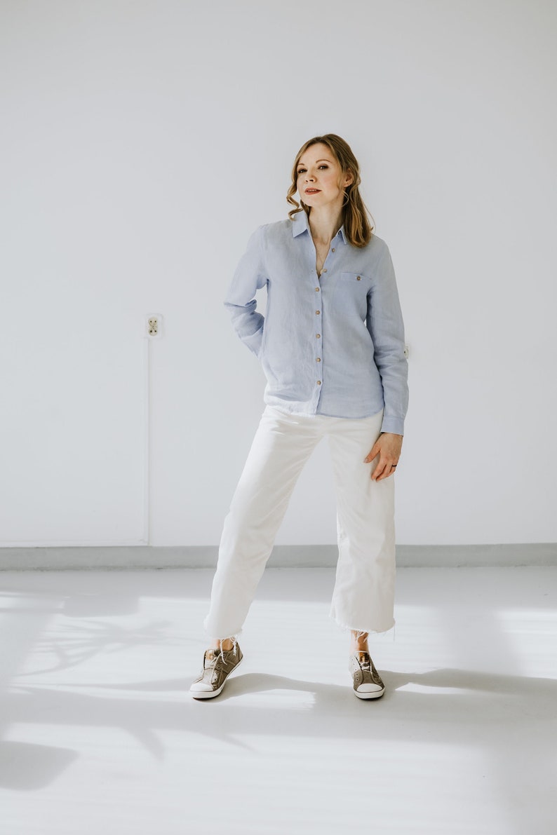 White linen shirt
Linen collared shirt
Linen buton down shirt
Pink linen shirt
Washed linen shirt
Long sleeve blouse
Soft linen shirt
Minimalist Linen blouse  
Linen collar shirt
Elegant loose fit linen long sleve shirt
Linen pocket shirts