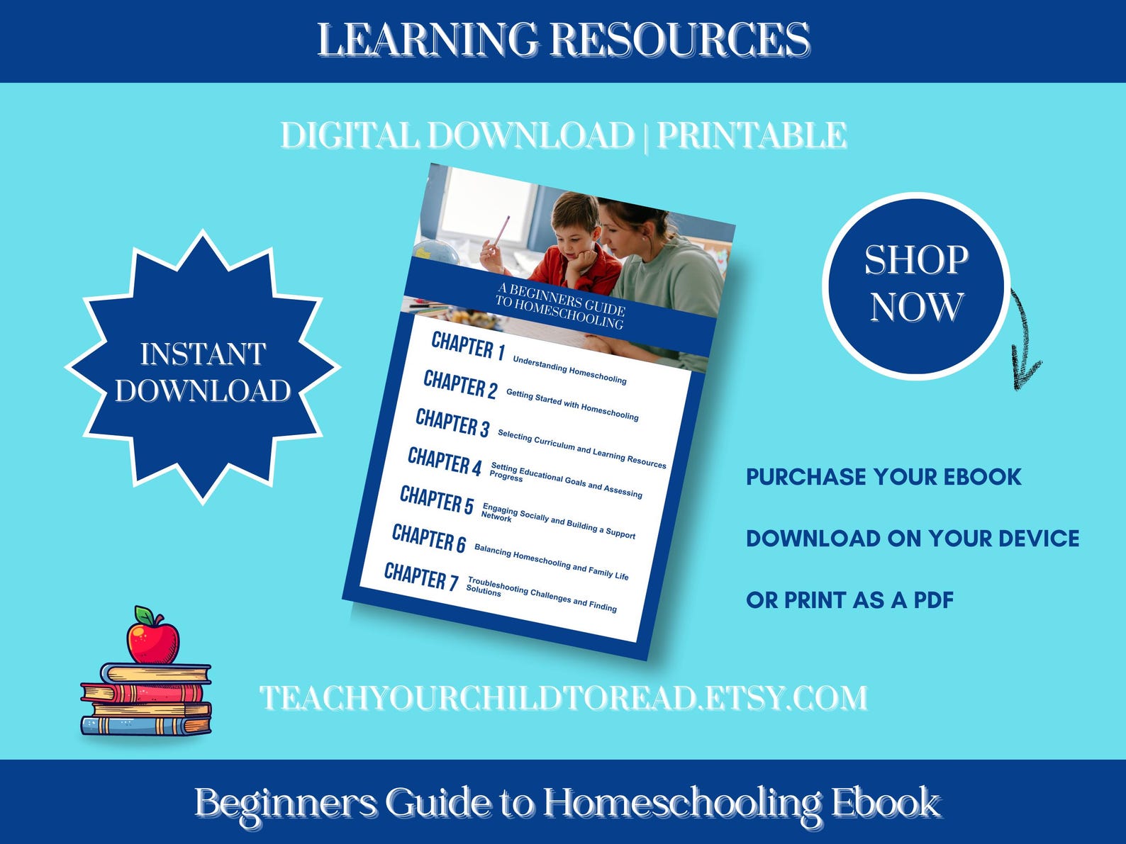 Homeschooling Beginners Guide: Learning Resources Ebook (PDF) - Etsy