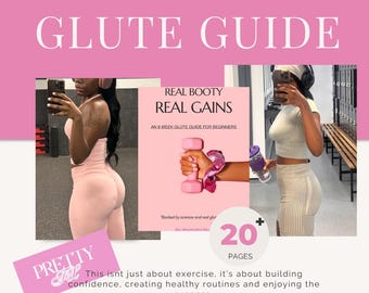 8-Week Booty Transformation Guide: Glute Growth Workout Plan (Digital Download)