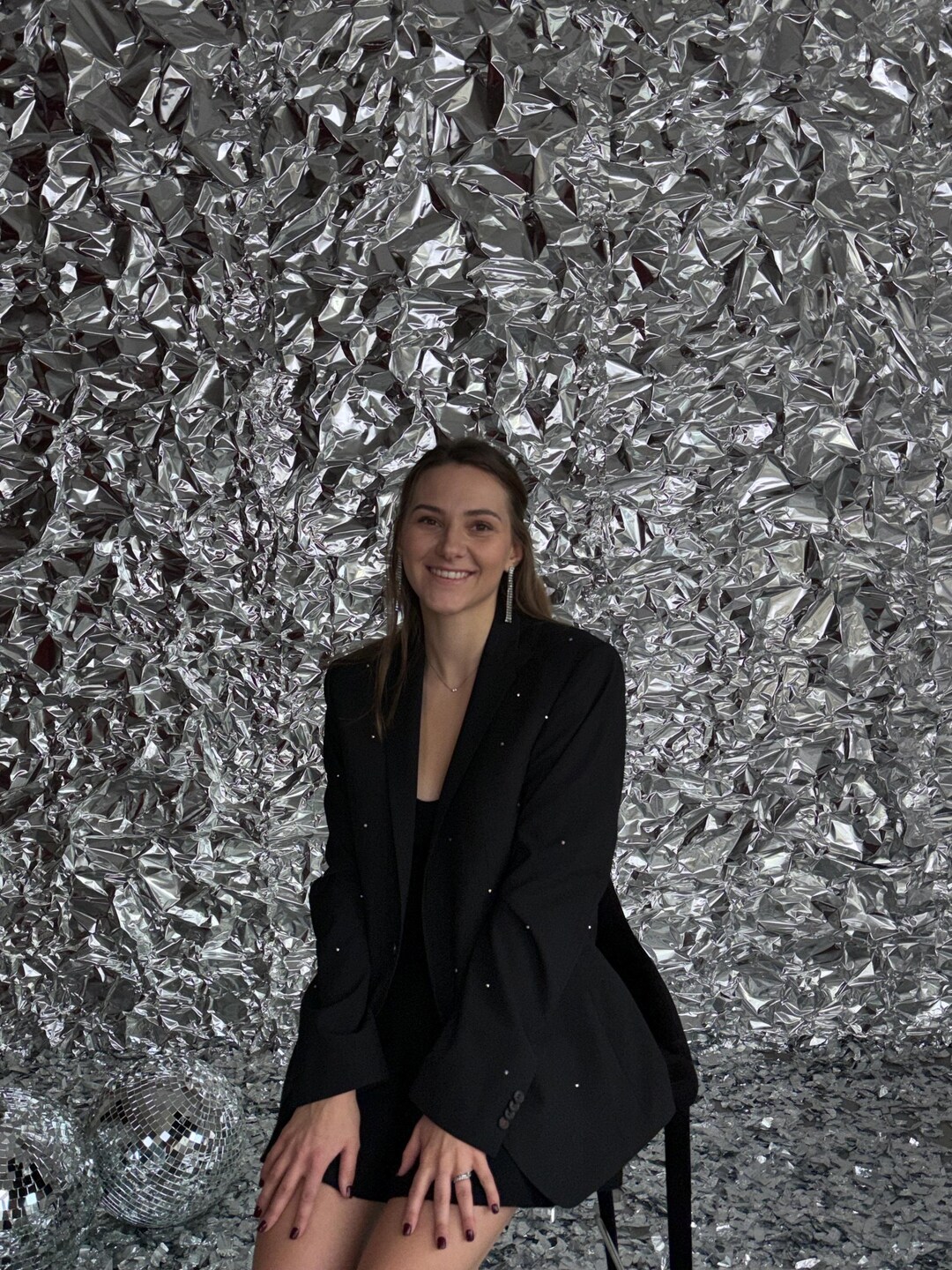 Blazer with crystal main image 1